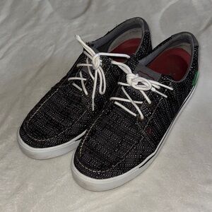 Mens TWISTED X Casual C Toe Shoes MCA0033 Textile Lace Kicks Dark Gray/black 12